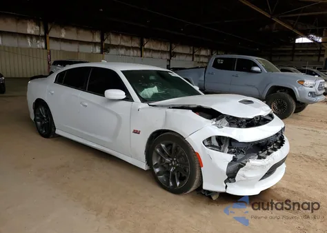 2022 Dodge Charger Scat Pack z USA, uszkodzony, nr VIN 2C3CDXGJ8NH257634